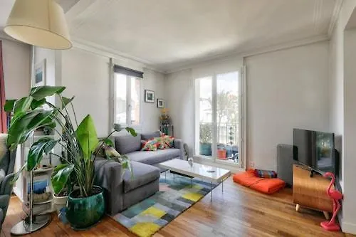 Apartmán Appartement Spacieux Avec Balcon / Batignolles Paříž