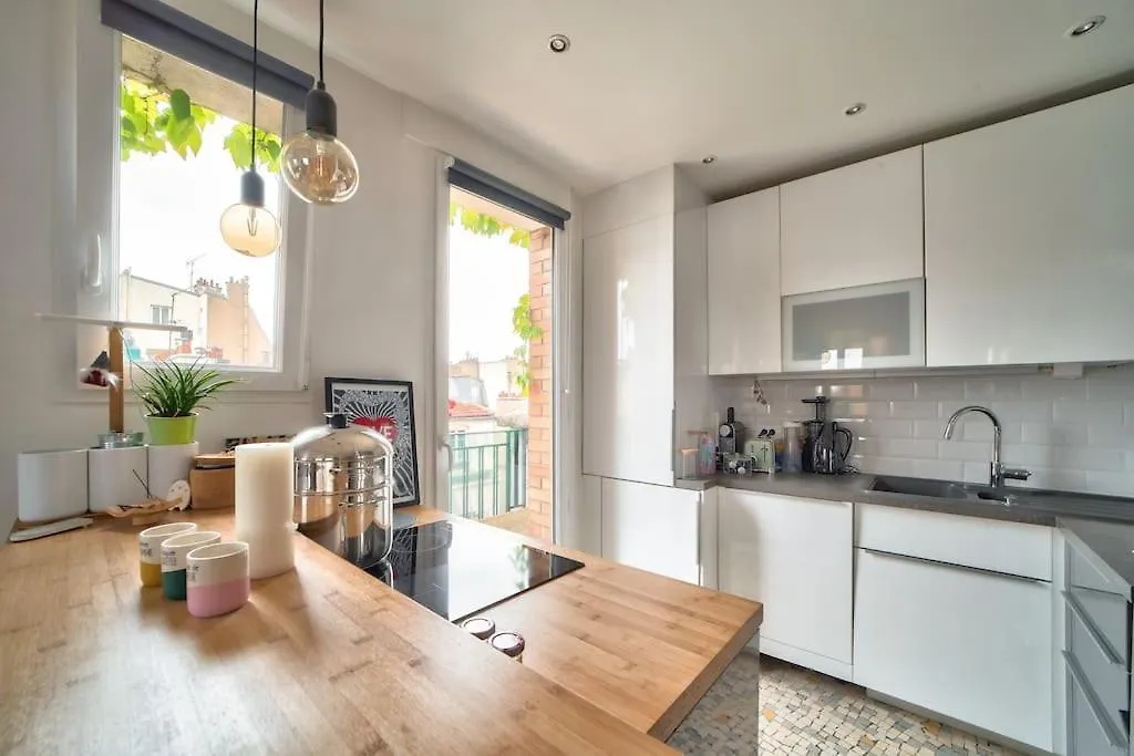 Apartmán Appartement Spacieux Avec Balcon / Batignolles Paříž